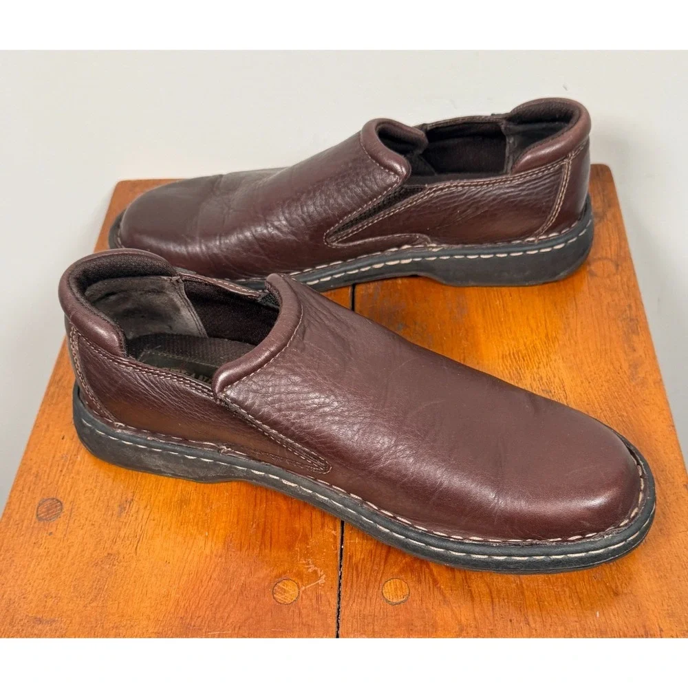 Eastland Leather Men's Slip-on Brown Cushioned Casual Shoes - 11 D